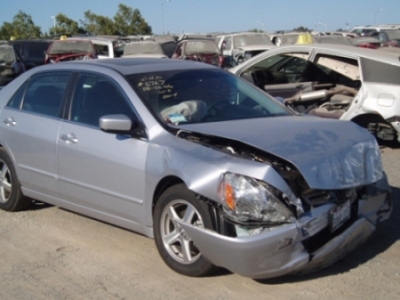 Image of a car after an accident